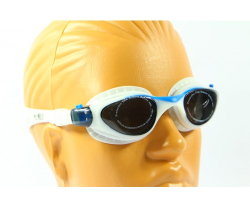 Povit GS23 Çocuk Yüzücü Gözlüğü Beyaz-Mavi